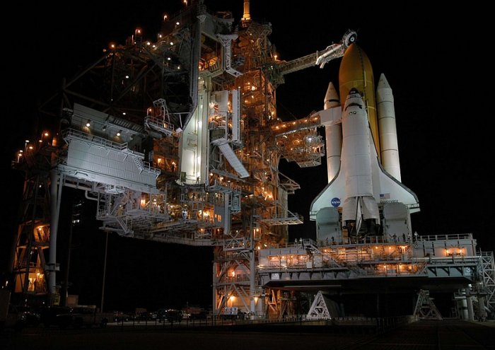 Launch Pad Rocket Launch Night Shuttle